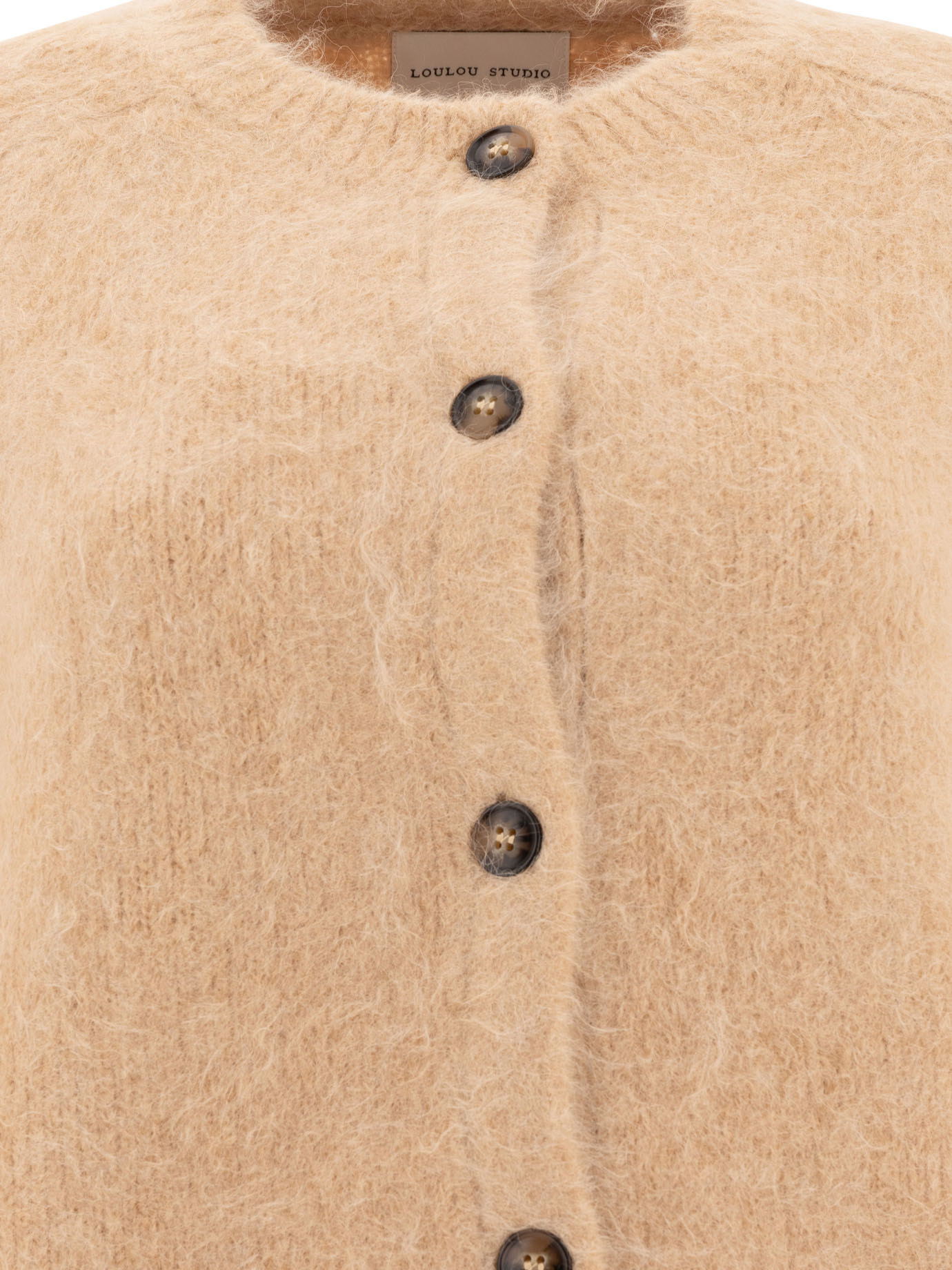 LOULOU STUDIO Beige Arsen cardigan